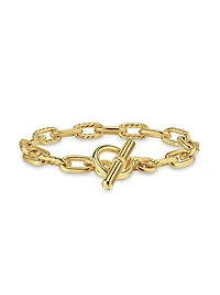 DY Madison Toggle Chain Bracelet 18K Yellow Gold