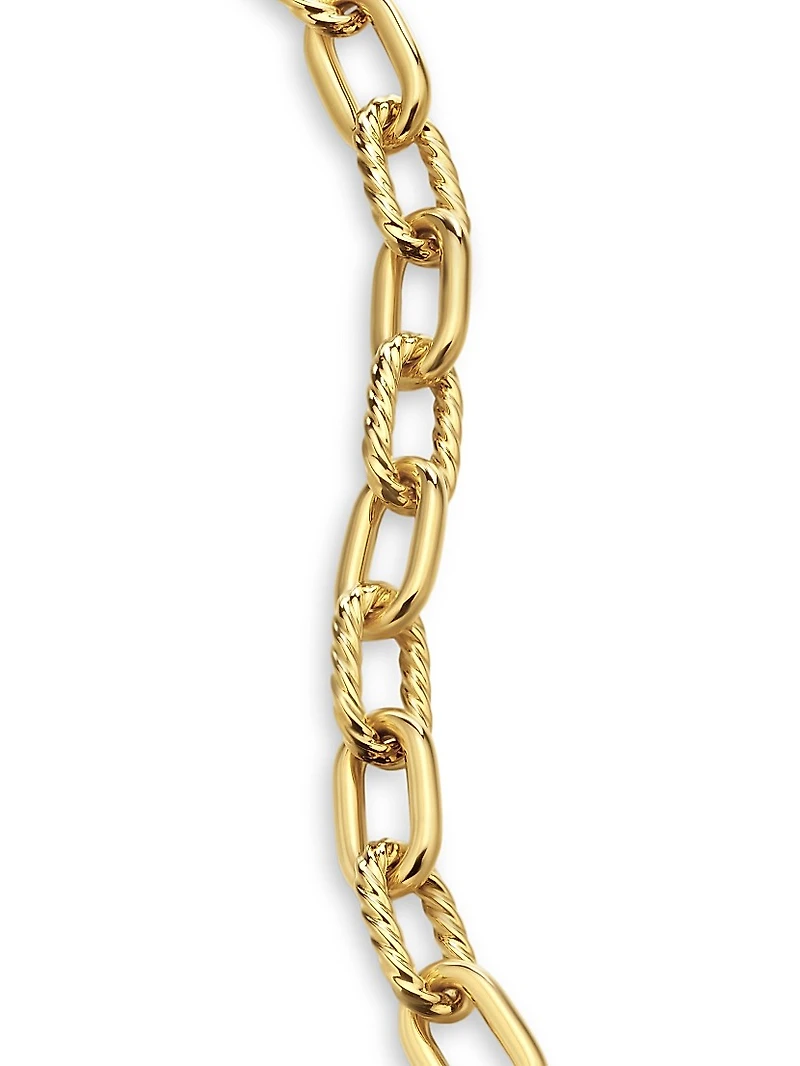 DY Madison Toggle Chain Bracelet 18K Yellow Gold