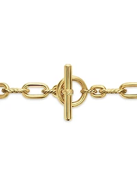 DY Madison Toggle Chain Bracelet 18K Yellow Gold