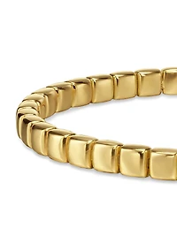 Spiritual Beads Tile Bracelet 18K Yellow Gold, 4.7MM