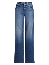 Clayton High-Rise Wide-Leg Jeans