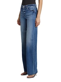 Clayton High-Rise Wide-Leg Jeans