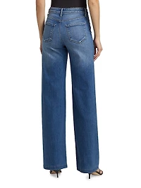 Clayton High-Rise Wide-Leg Jeans