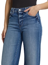 Clayton High-Rise Wide-Leg Jeans