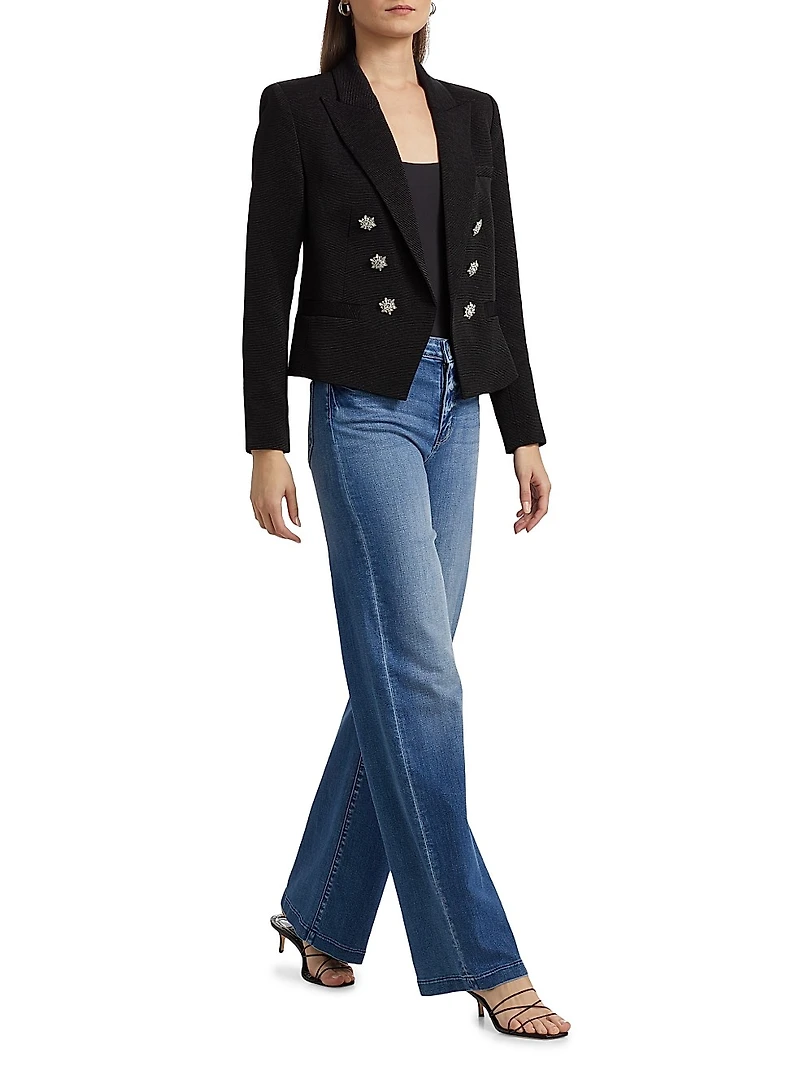 Clayton High-Rise Wide-Leg Jeans