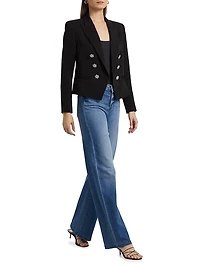 Clayton High-Rise Wide-Leg Jeans