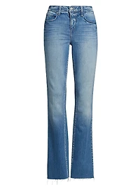 Ruth High-Rise Straight Jeans