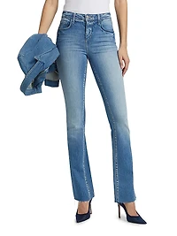 Ruth High-Rise Straight Jeans