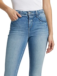 Ruth High-Rise Straight Jeans