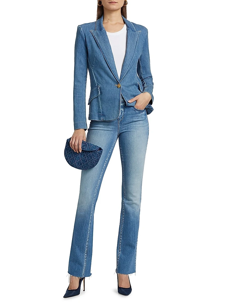 Ruth High-Rise Straight Jeans