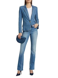 Ruth High-Rise Straight Jeans