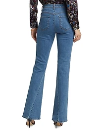 Deanna Low-Rise Flared Jeans