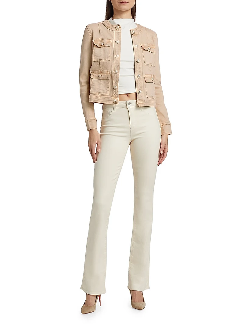 Selma High-Rise Sleek Baby Boot Jeans