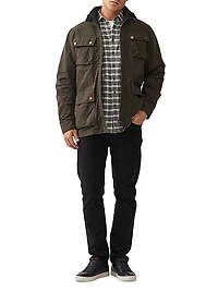 Aberdeen Waxed Cotton-Blend Jacket