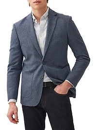 Thorton Wool-Cotton Single-Breasted Blazer
