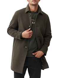Westgate Wool-Blend Car Coat