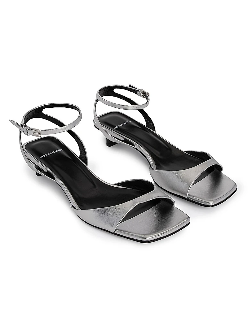 Stella 25MM Metallic Leather Sandals