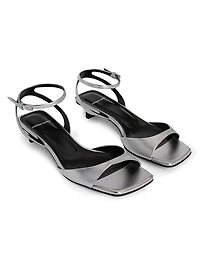 Stella 25MM Metallic Leather Sandals