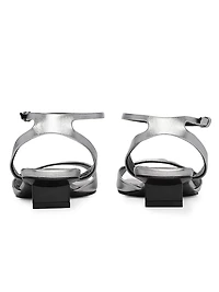 Stella 25MM Metallic Leather Sandals