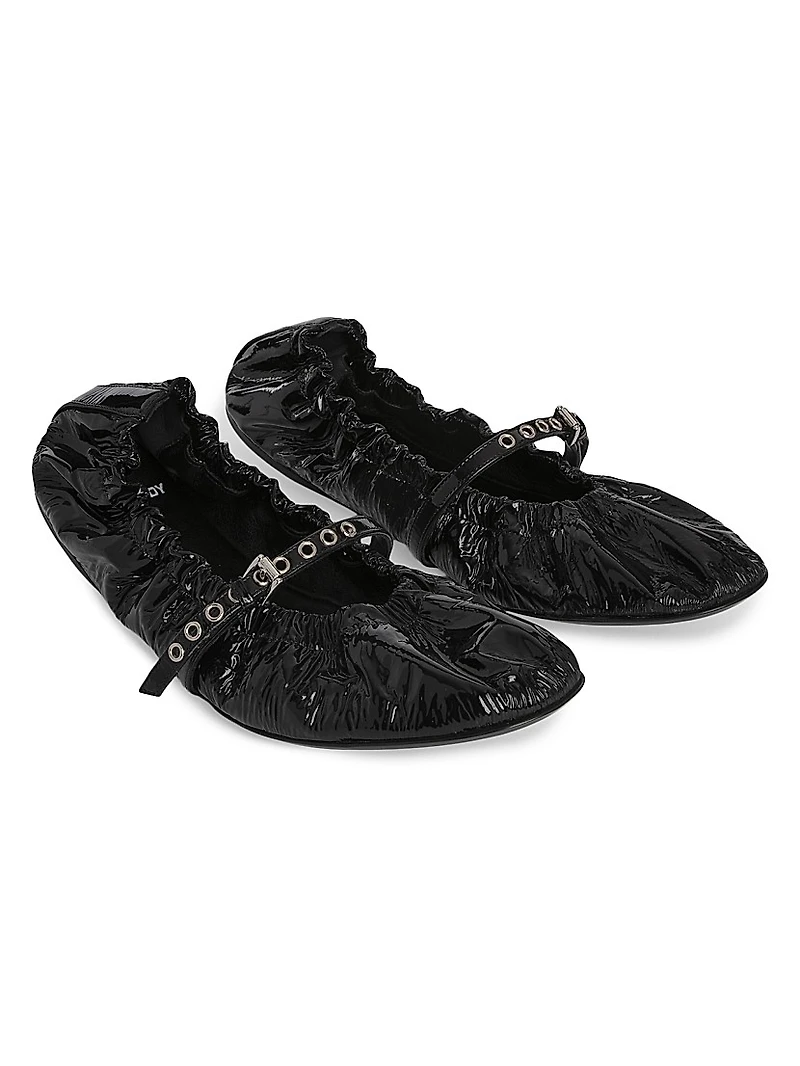 Margot Patent Leather Ballet Flats