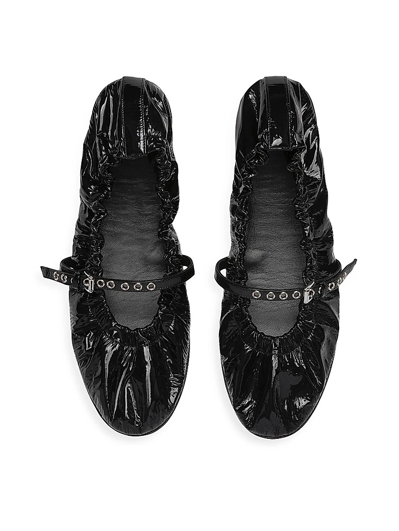 Margot Patent Leather Ballet Flats
