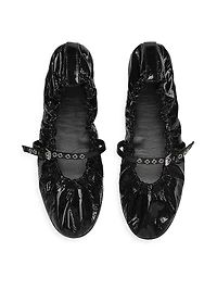 Margot Patent Leather Ballet Flats
