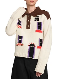 House Wool Polo Sweater