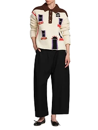 House Wool Polo Sweater