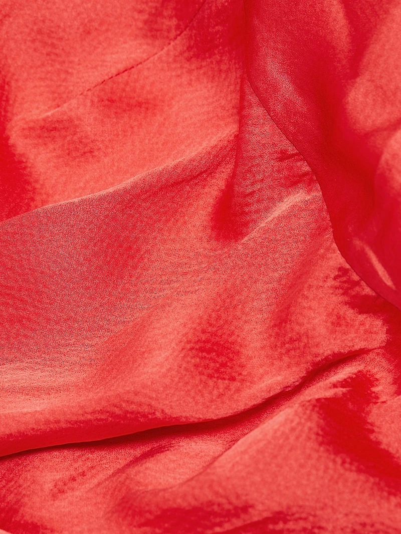 Michelle Hammered Silk Gown
