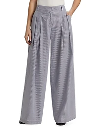 New Didi Cotton Wide-Leg Pants