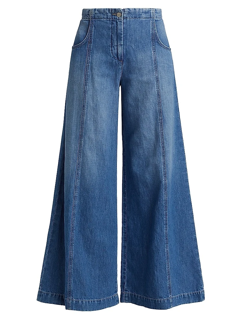 Dancing The Dark Wide-Leg Jeans