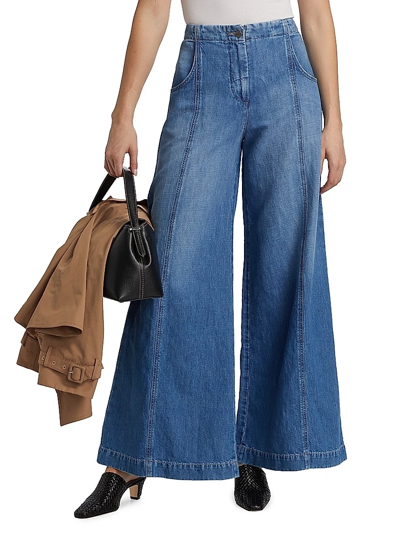 Dancing The Dark Wide-Leg Jeans