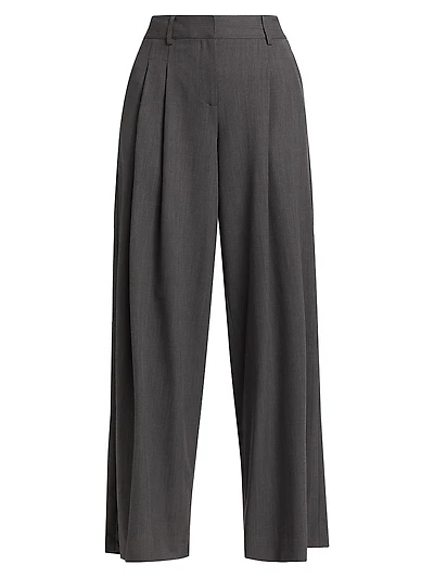 New Didi Wide-Leg Wool Trousers