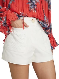 Tamika Stretch Cotton Shorts