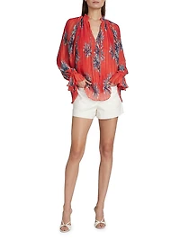 Tamika Stretch Cotton Shorts