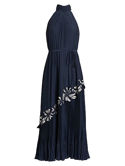 Eleah Halter Midi Dress