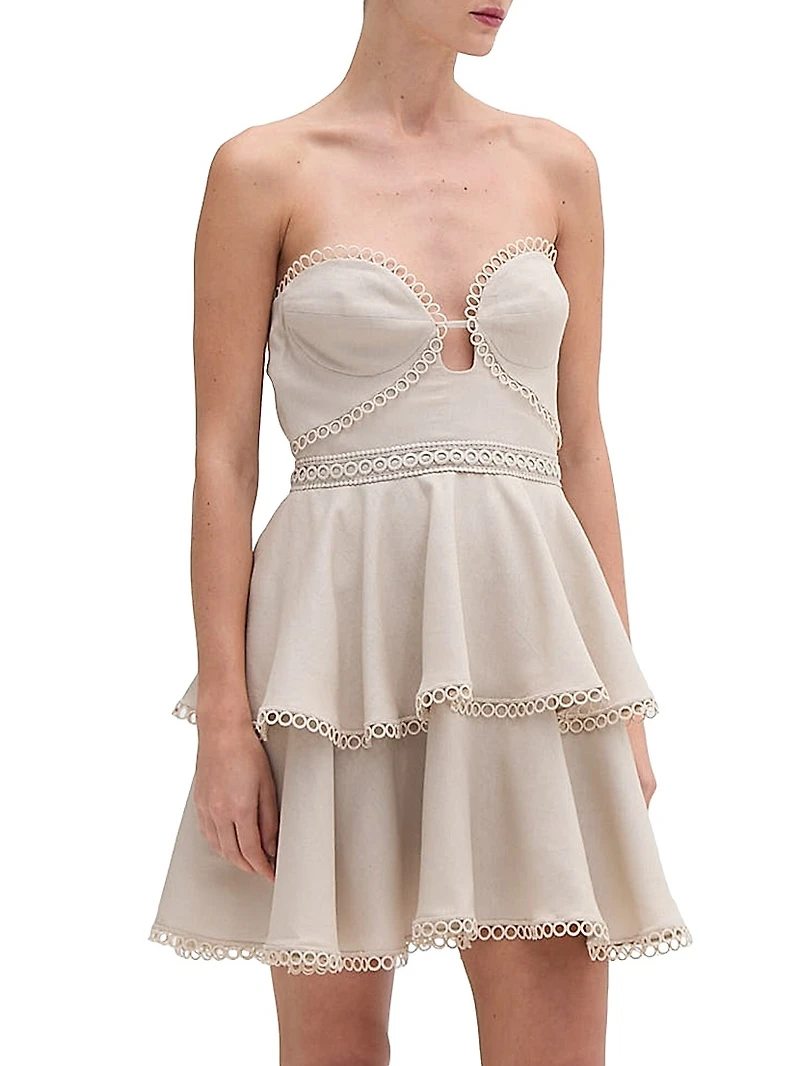 Candy Strapless Minidress