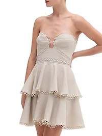 Candy Strapless Minidress