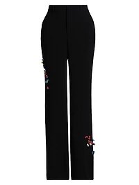 Paillette Vines Kerry Pants