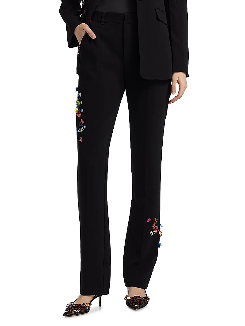 Paillette Vines Kerry Pants