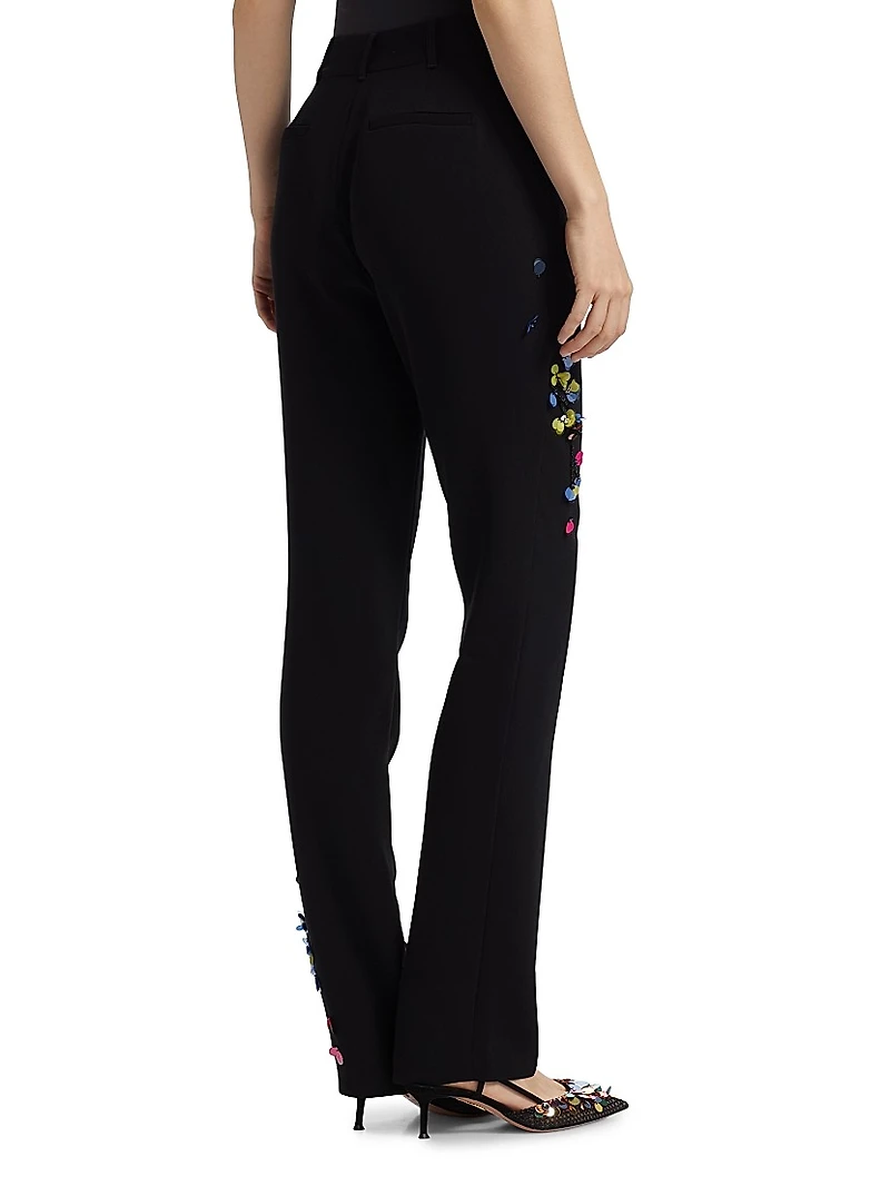 Paillette Vines Kerry Pants