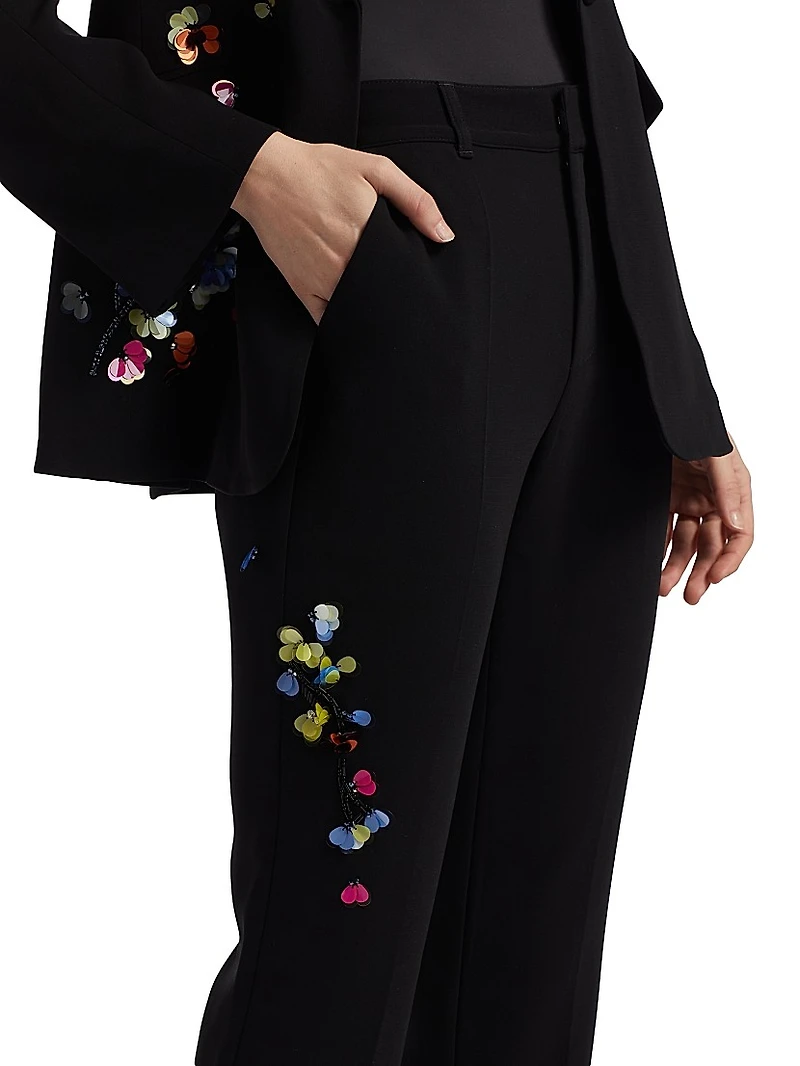 Paillette Vines Kerry Pants