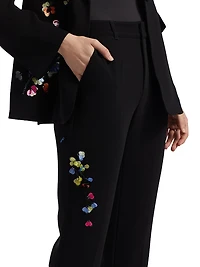 Paillette Vines Kerry Pants