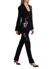 Paillette Vines Kerry Pants