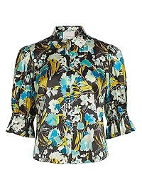 Fiona Tossed Floral Top