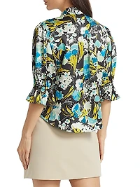 Fiona Tossed Floral Top