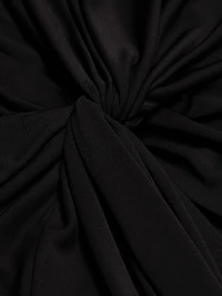 Evelyn Stretch V-Neck Gown