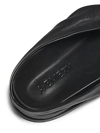 Shaw Leather Slide Sandals
