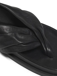 Shaw Leather Slide Sandals