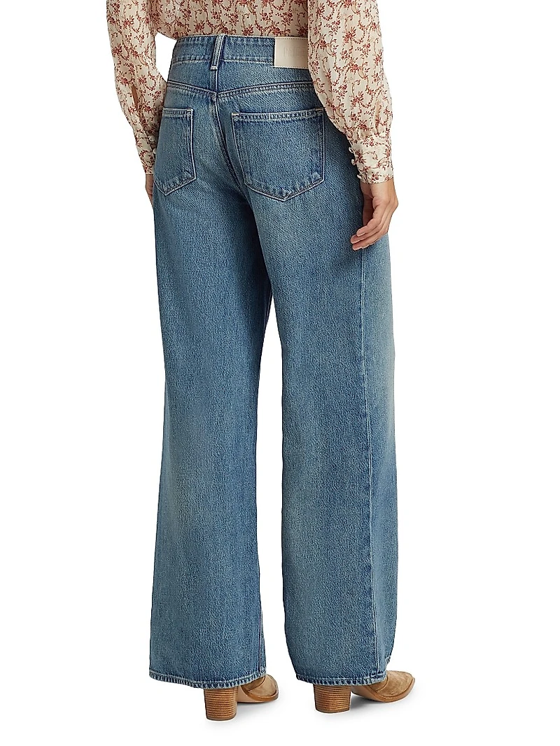 Zoey Tie-Waist Wide-Leg Jeans